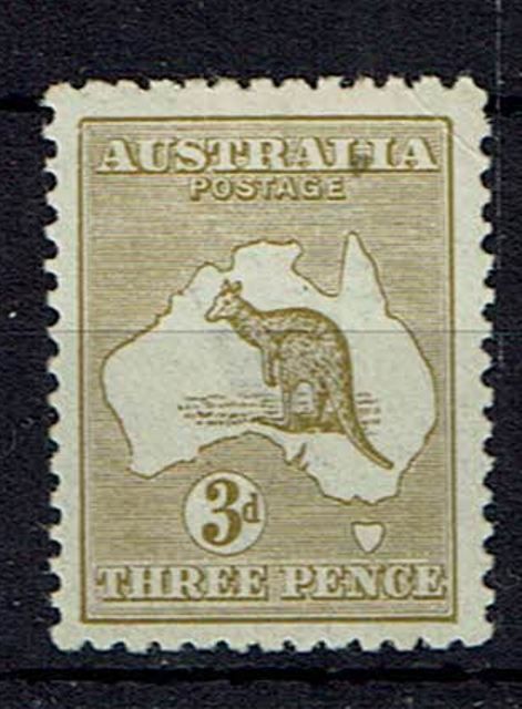Image of Australia SG 5ea LMM British Commonwealth Stamp